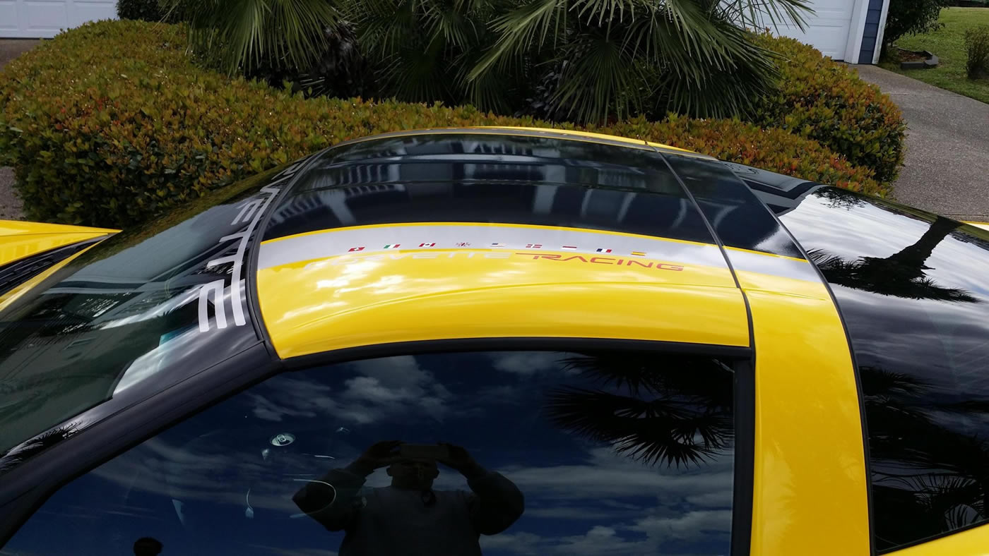 2009 Corvette GT1 Championship Edition Coupe in Velocity Yellow