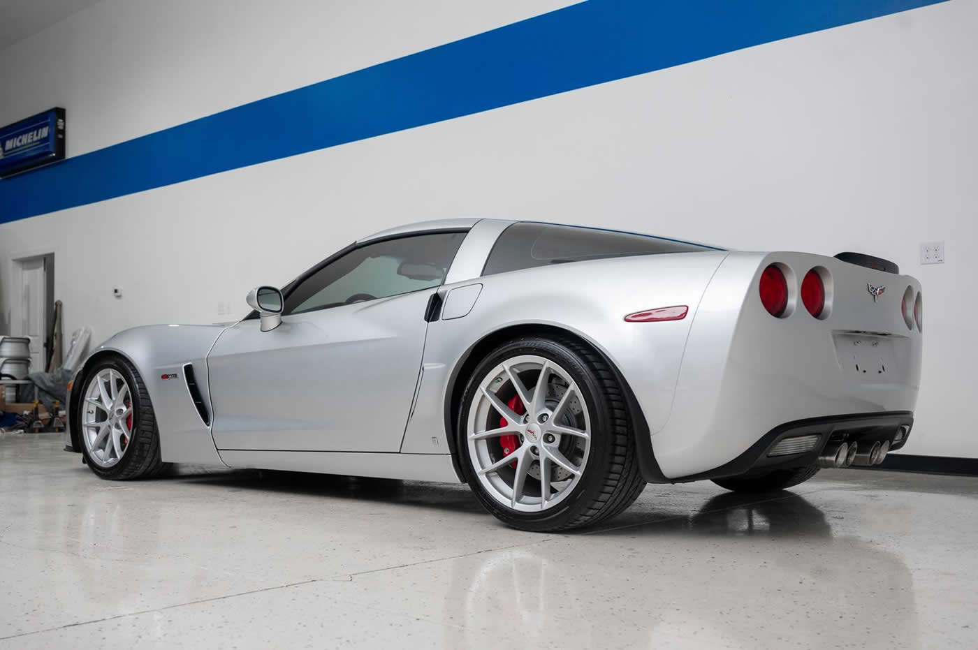 2009 Corvette Z06 in Blade Silver Metallic