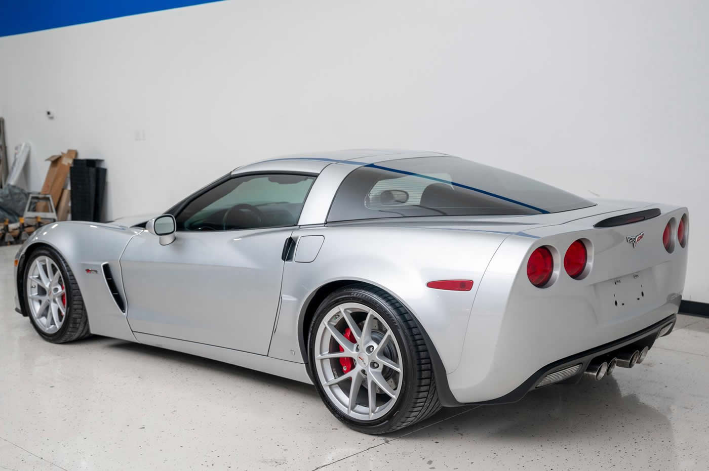 2009 Corvette Z06 in Blade Silver Metallic