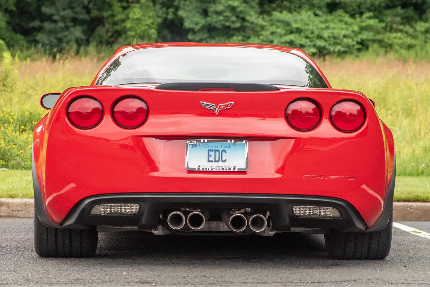 2009 Corvette Z06 in Victory Red