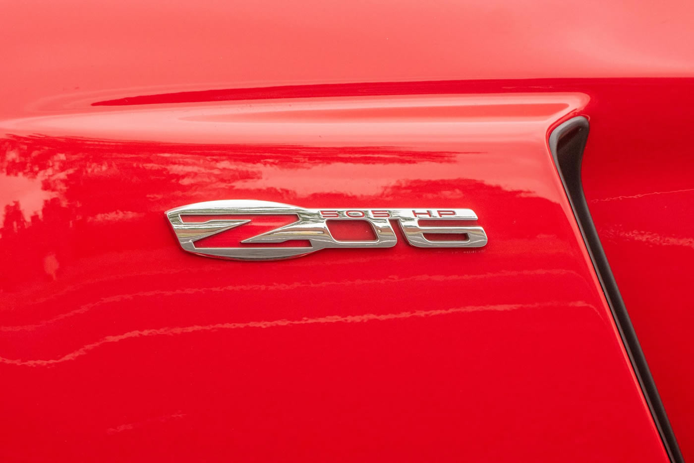 2009 Corvette Z06 in Victory Red