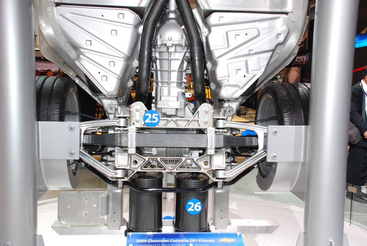 2009 Corvette ZR1 Chassis Display