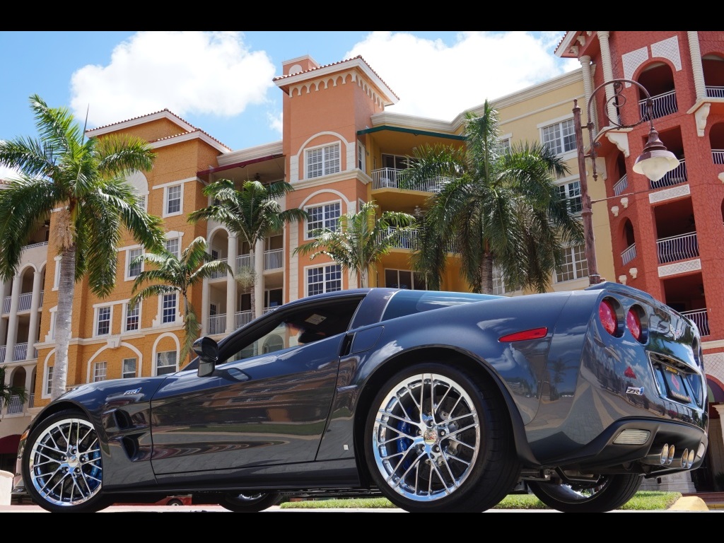 2009 Corvette ZR1 in Cyber Gray Metallic