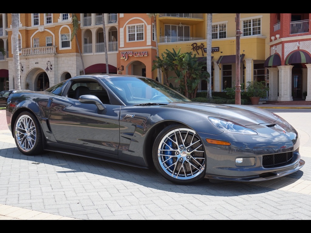 2009 Corvette ZR1 in Cyber Gray Metallic