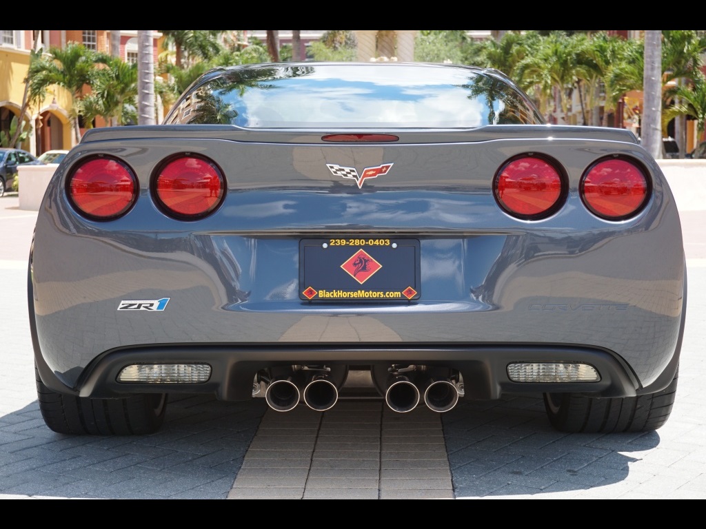 2009 Corvette ZR1 in Cyber Gray Metallic