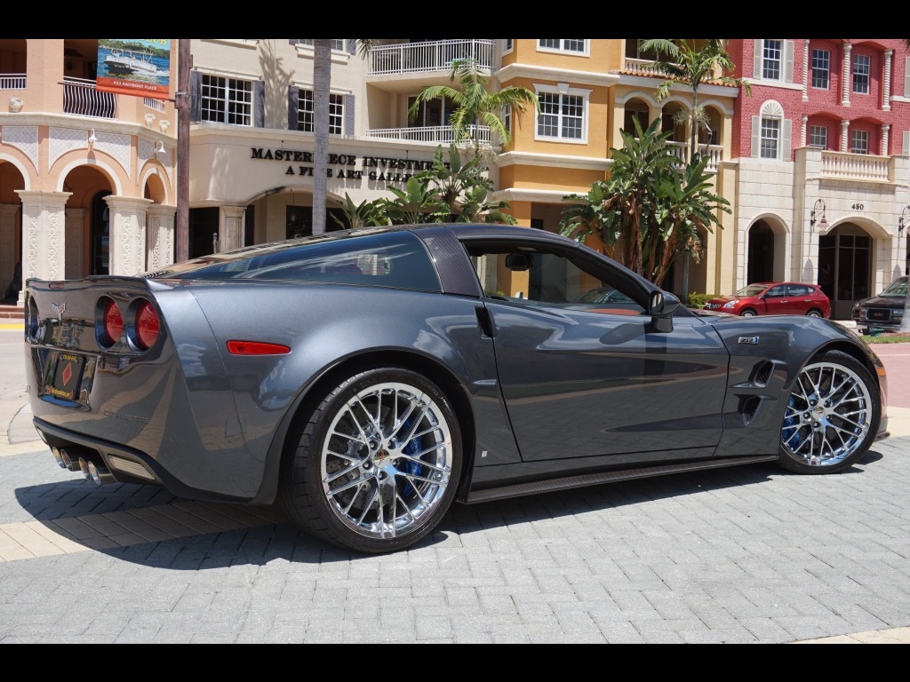 2009 Corvette ZR1 in Cyber Gray Metallic