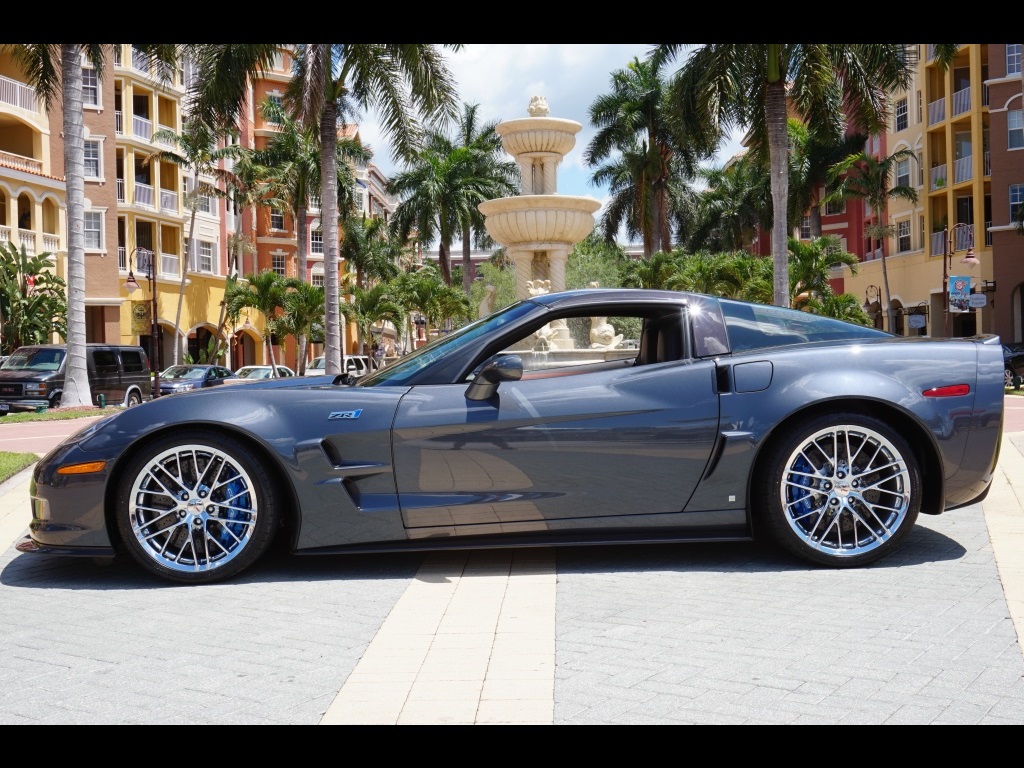 2009 Corvette ZR1 in Cyber Gray Metallic