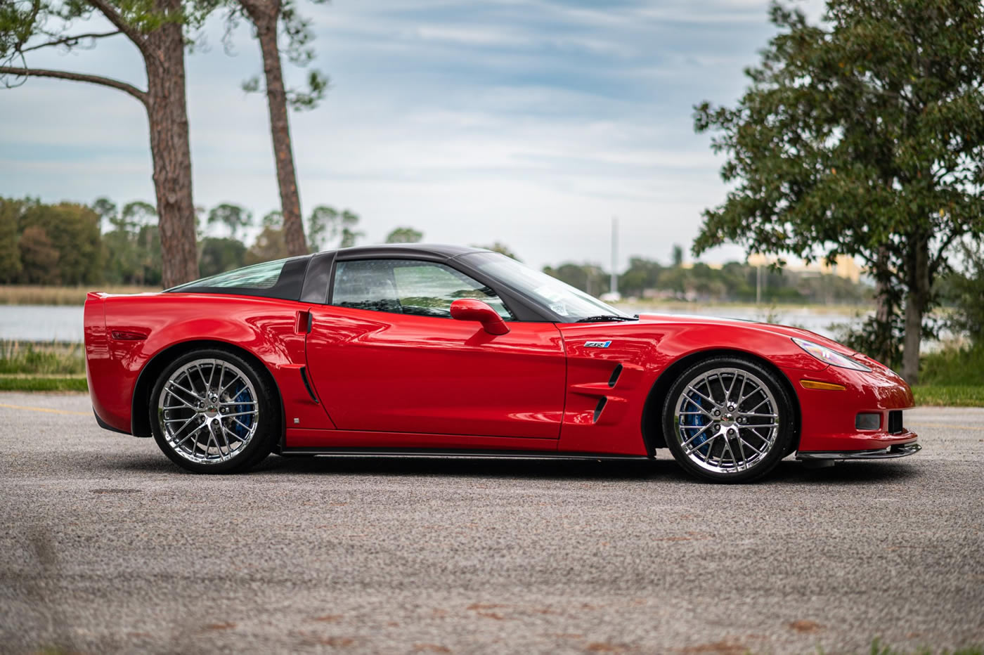 2009 Corvette ZR1 in Victory Red