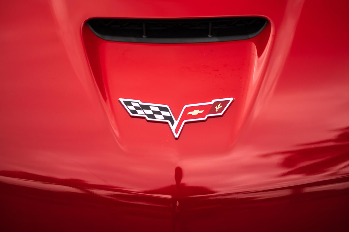2009 Corvette ZR1 in Victory Red