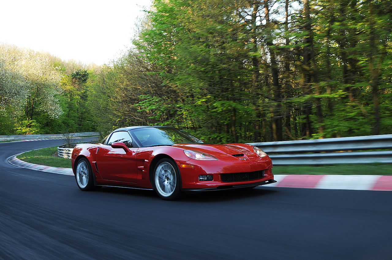 2009 Corvette ZR1 on the Nurburgring