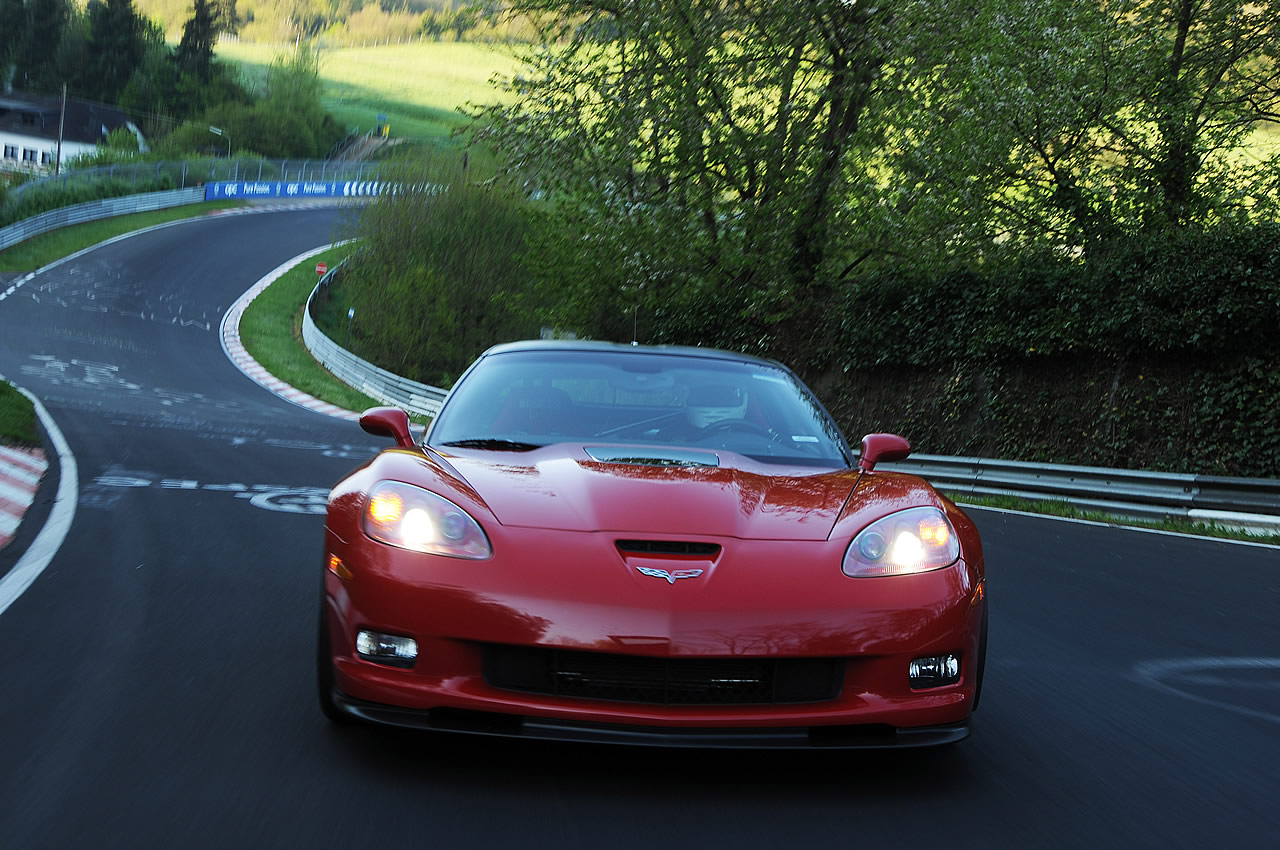 2009 Corvette ZR1 on the Nurburgring