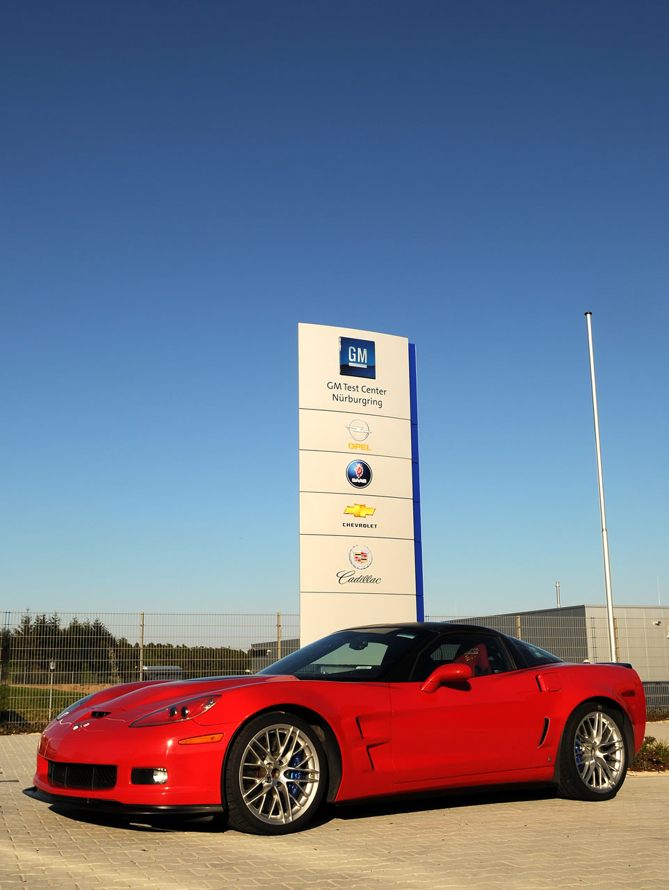 2009 Corvette ZR1 on the Nurburgring