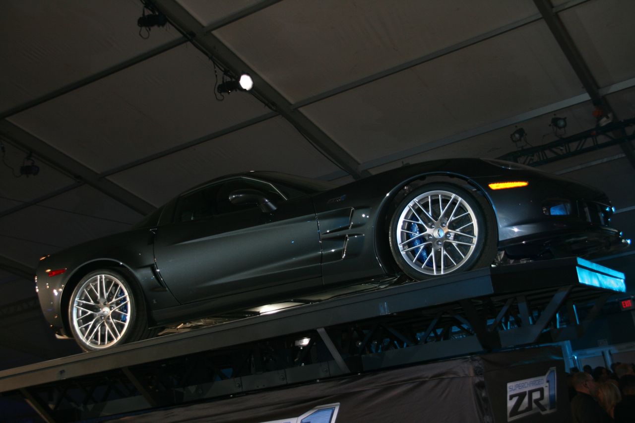 2009 ZR1 Corvette at the 2008 Detroit Auto Show
