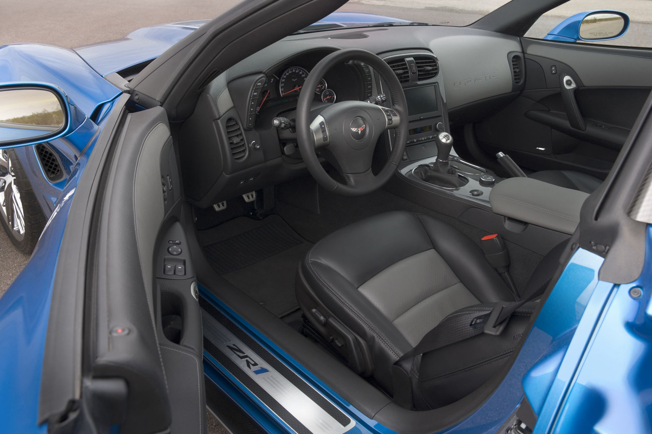 2009 ZR1 Corvette Interior