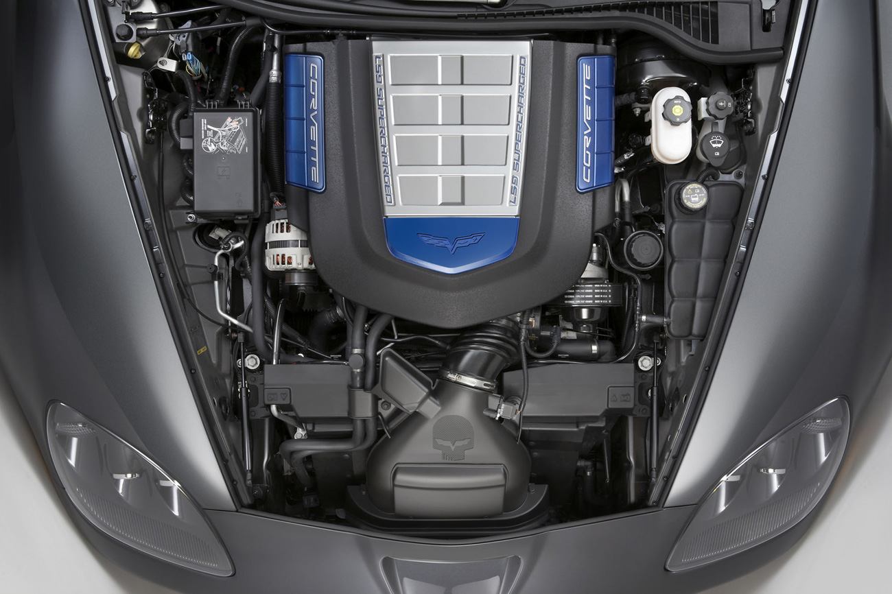 2009 ZR1 Corvette LS9 Engine