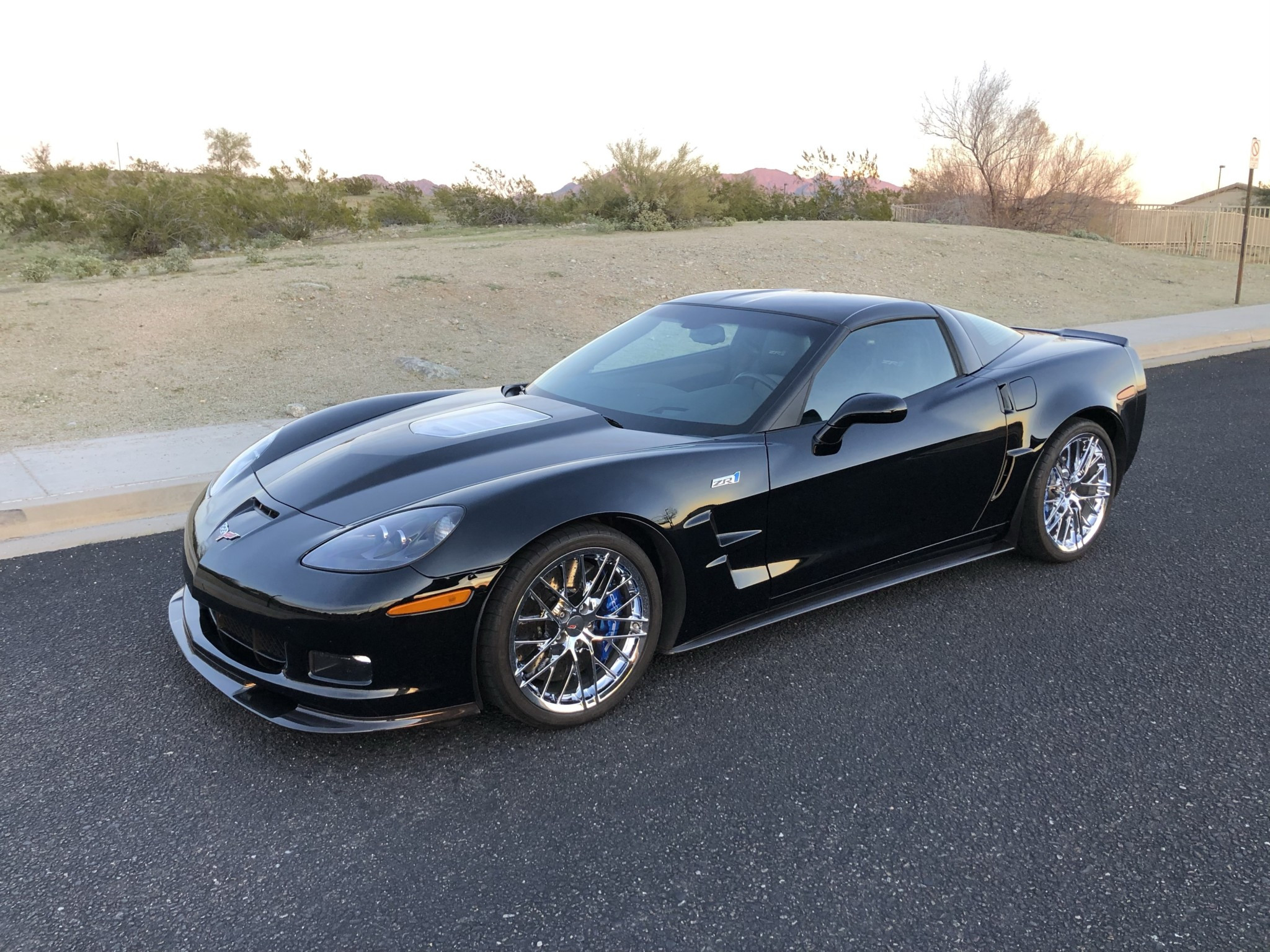 2010 Corvette ZR1 in Black