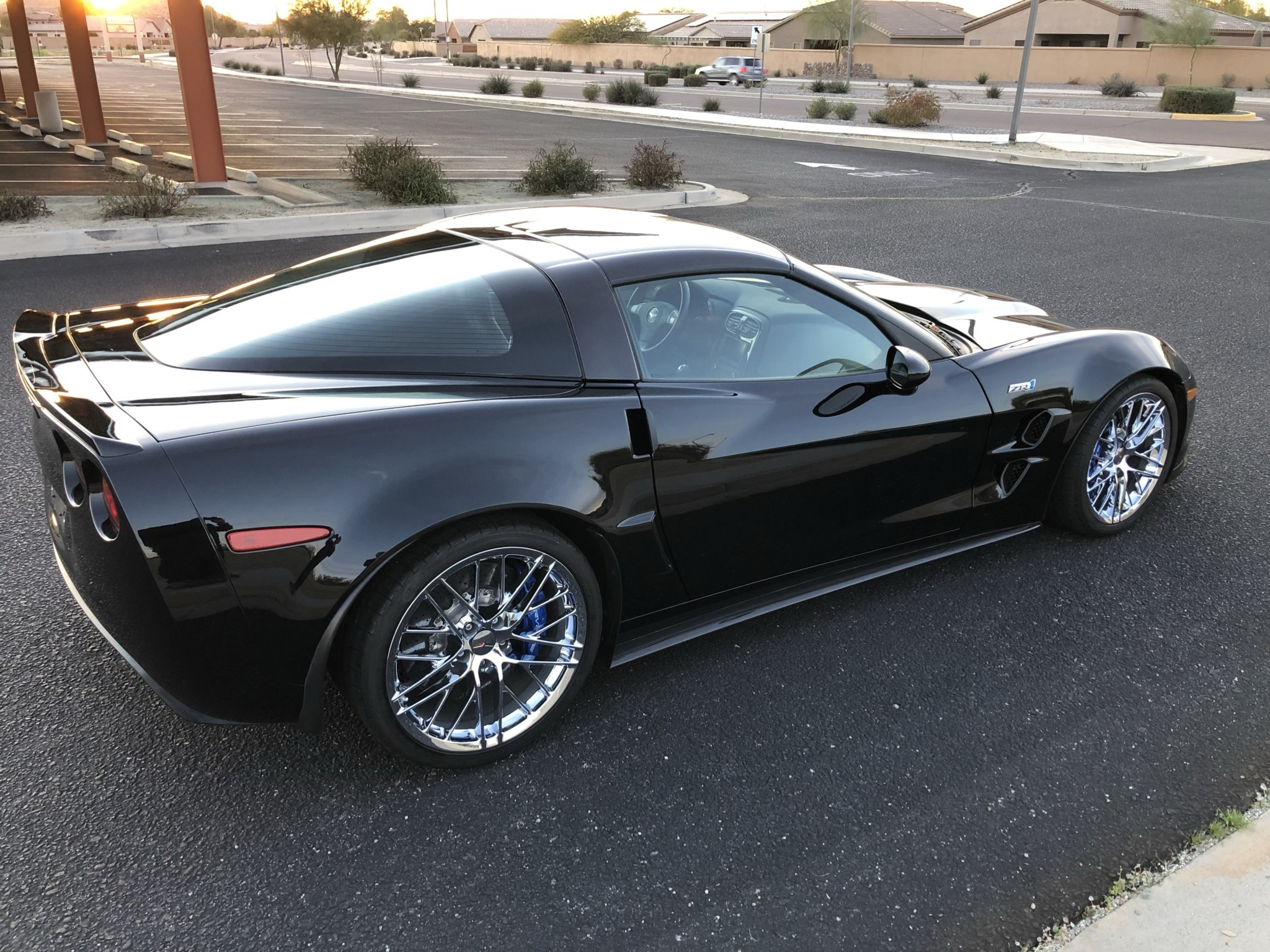 2010 Corvette ZR1 in Black