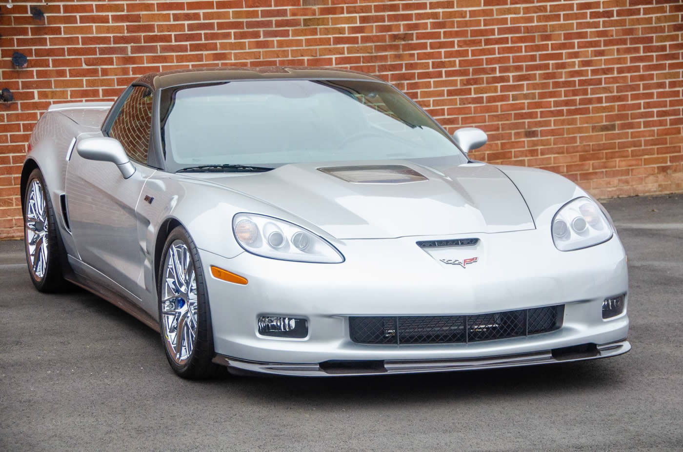 2010 Corvette ZR1 in Blade Silver Metallic