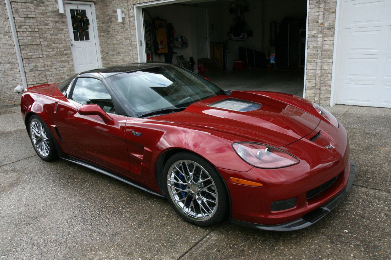 2010 Corvette ZR1 in Crystal Red Metallic