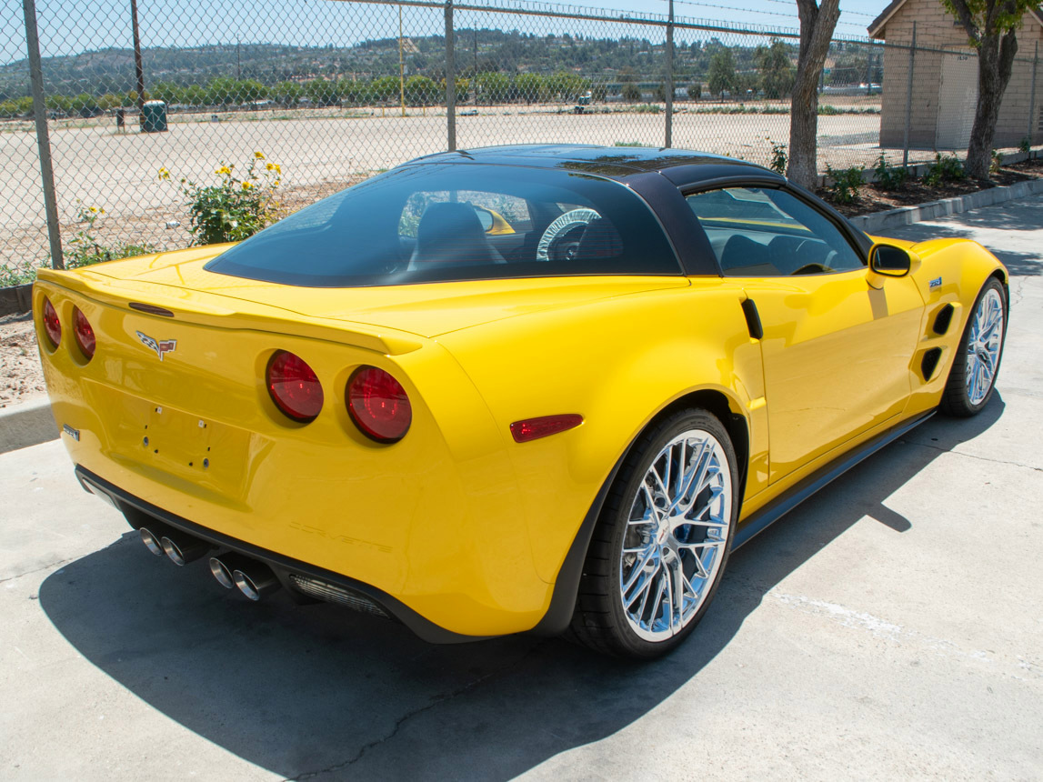 2010 Corvette ZR1 - Number 217 in Velocity Yellow