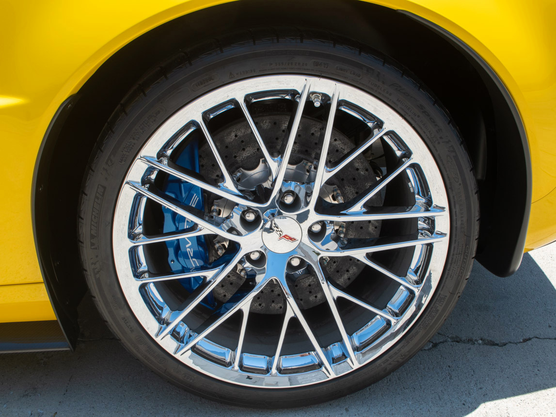 2010 Corvette ZR1 - Number 217 in Velocity Yellow