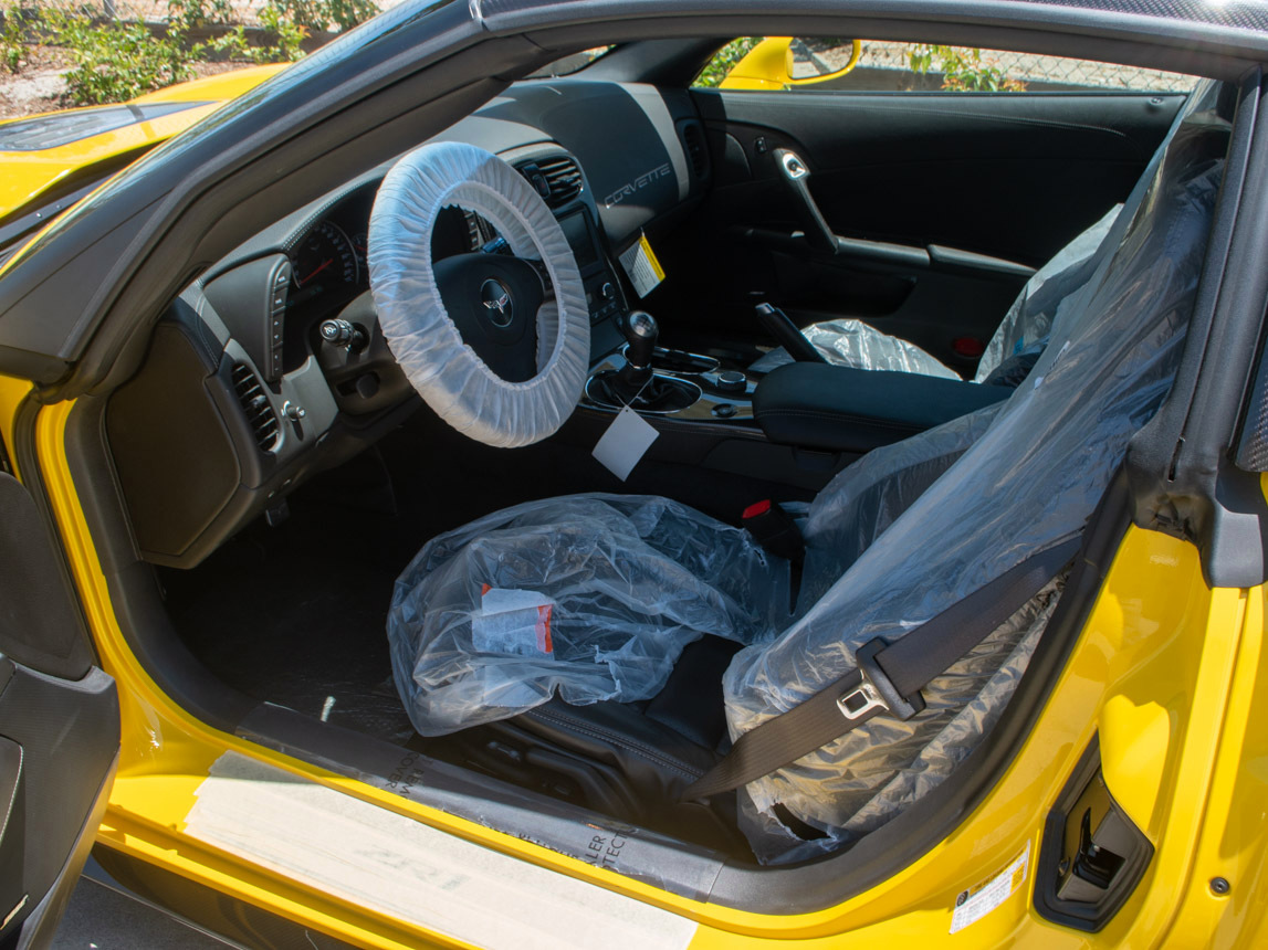 2010 Corvette ZR1 - Number 217 in Velocity Yellow