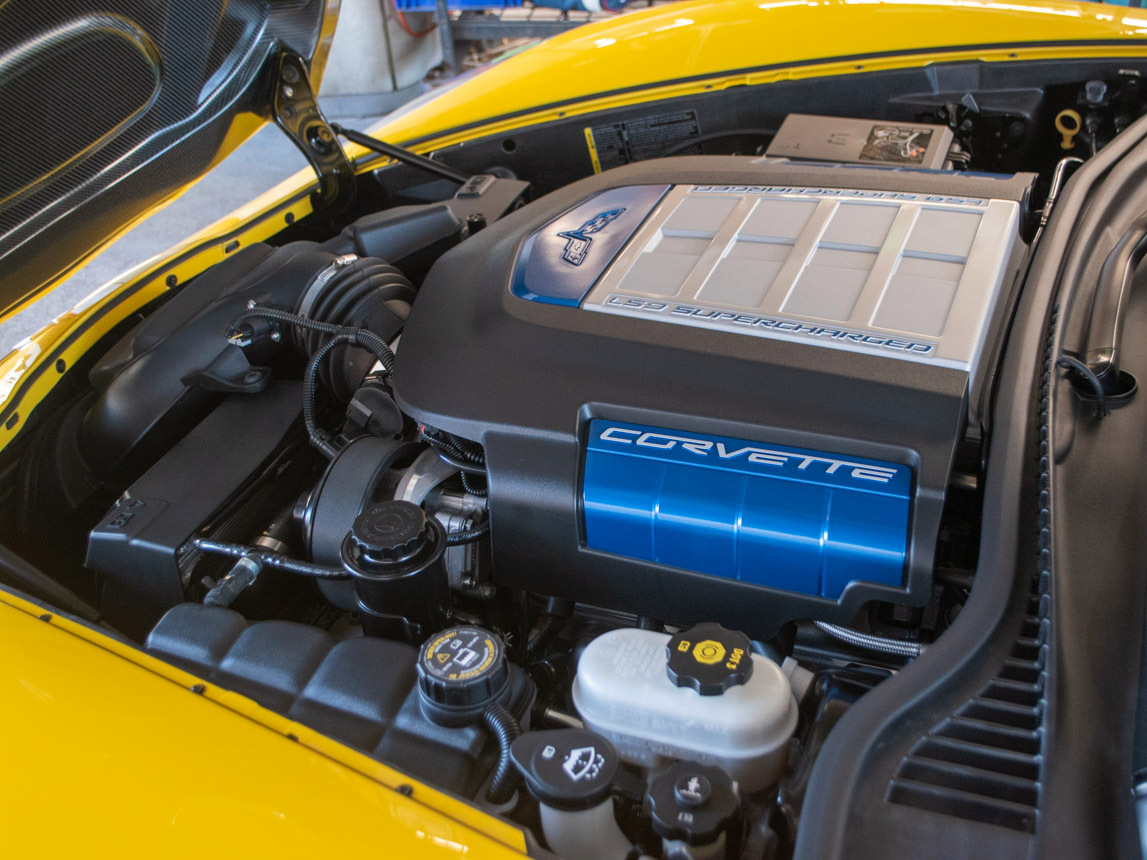 2010 Corvette ZR1 - Number 217 in Velocity Yellow