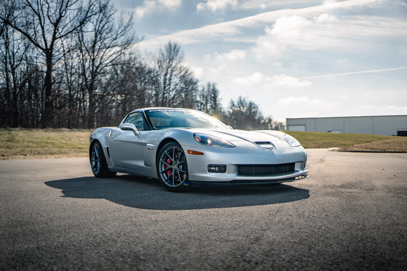 2011 Corvette Z06 3LZ in Blade Silver Metallic