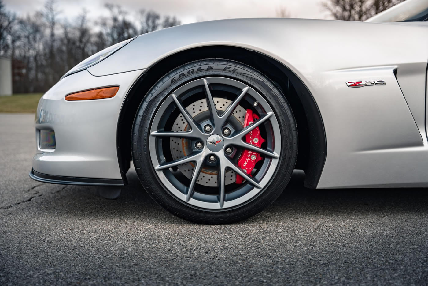 2011 Corvette Z06 3LZ in Blade Silver Metallic