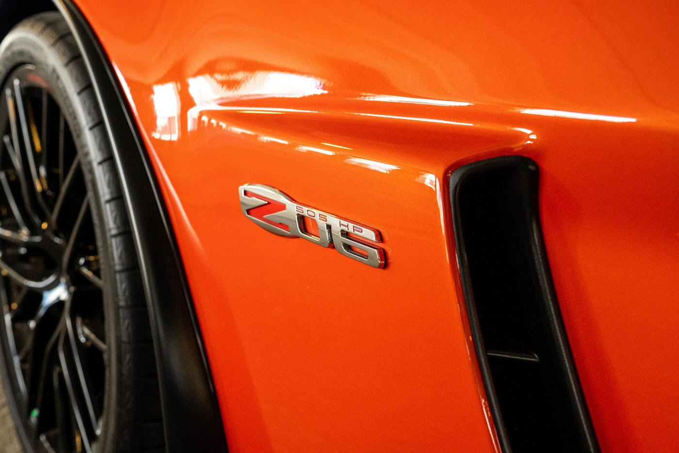 2011 Corvette Z06 Carbon Edition in Inferno Orange Metallic
