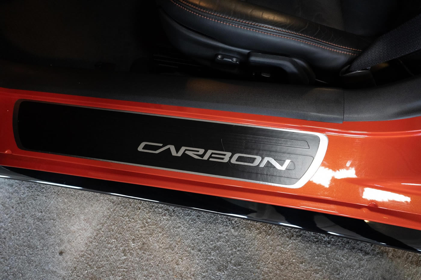 2011 Corvette Z06 Carbon Edition in Inferno Orange Metallic