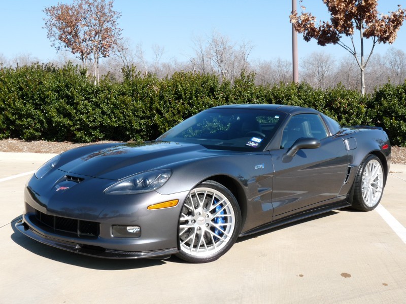 2011 Corvette ZR1 in Cyber Gray Metallic