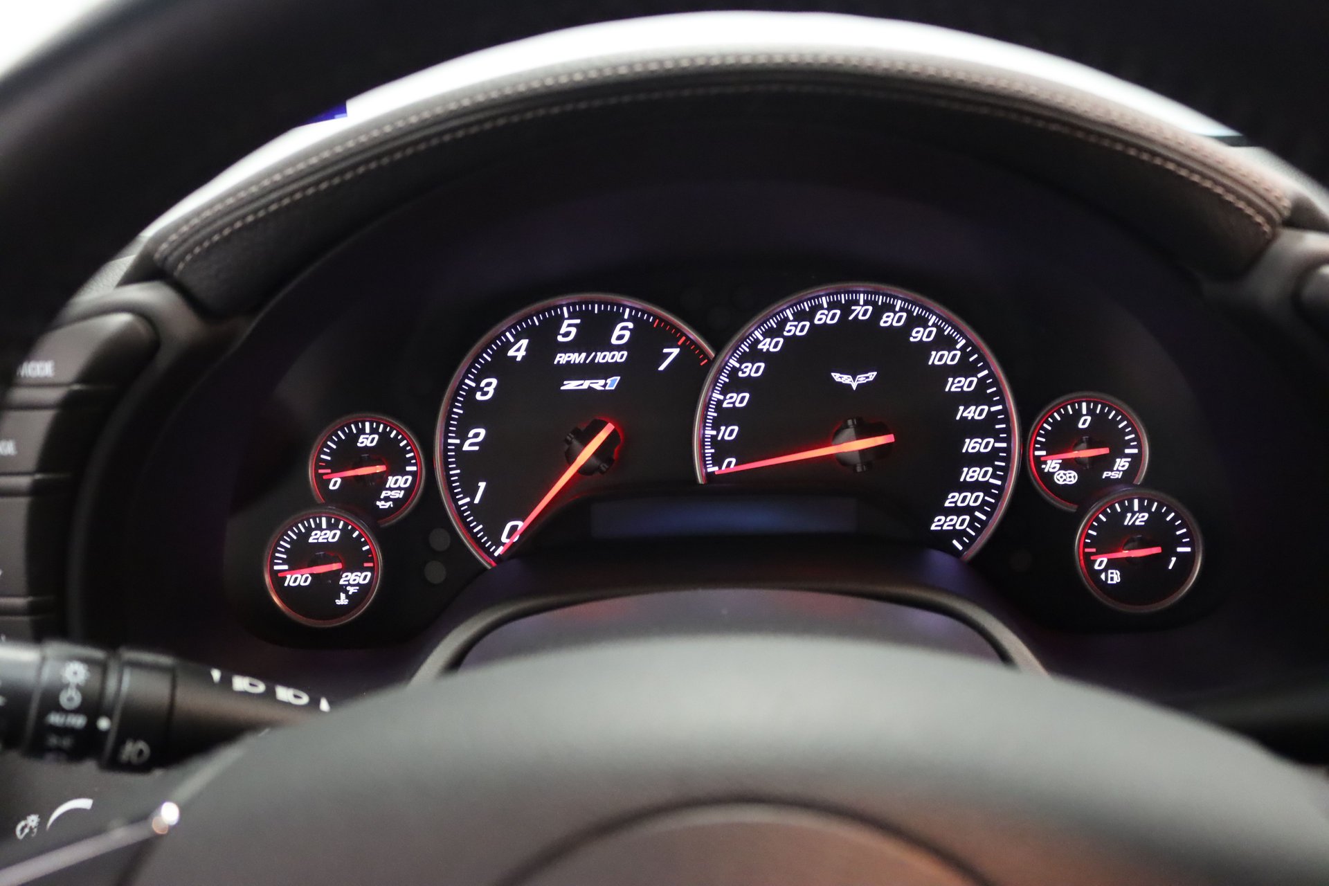 2012 Corvette ZR1 in Carlisle Blue Metallic