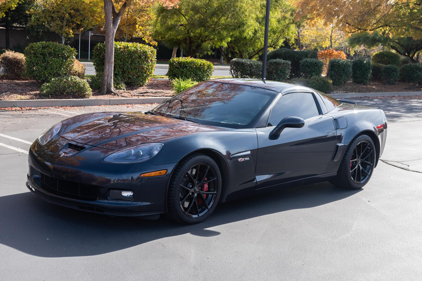 2013 Corvette Z06 in Night Race Blue Metallic