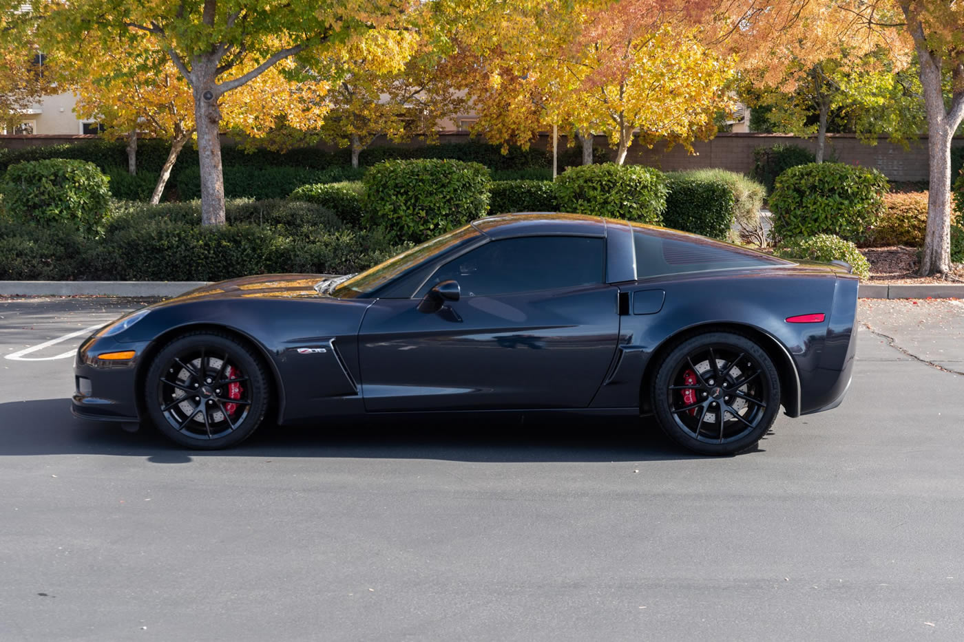 2013 Corvette Z06 in Night Race Blue Metallic