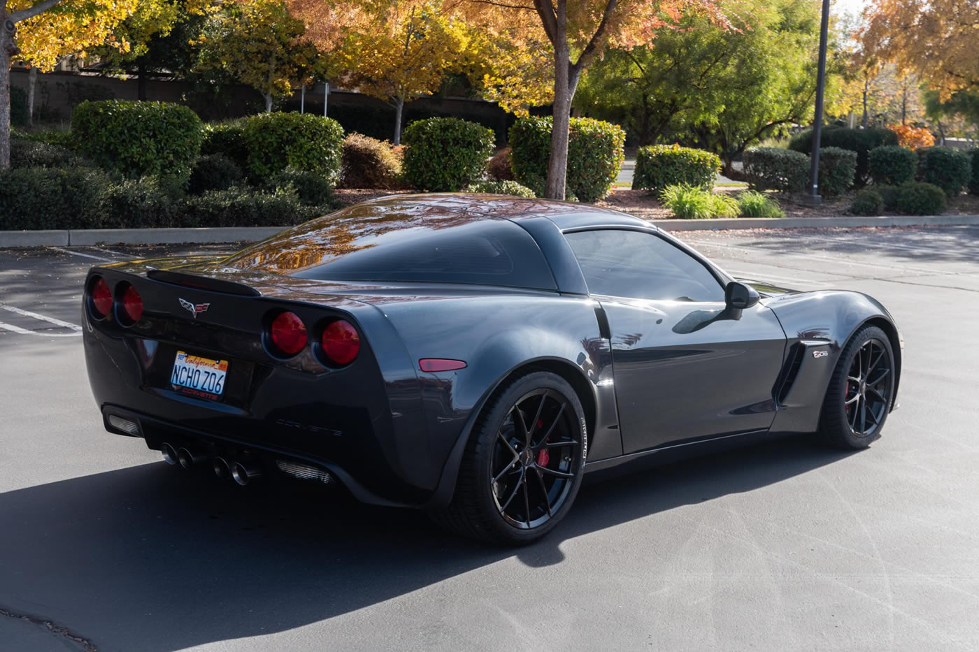 2013 Corvette Z06 in Night Race Blue Metallic