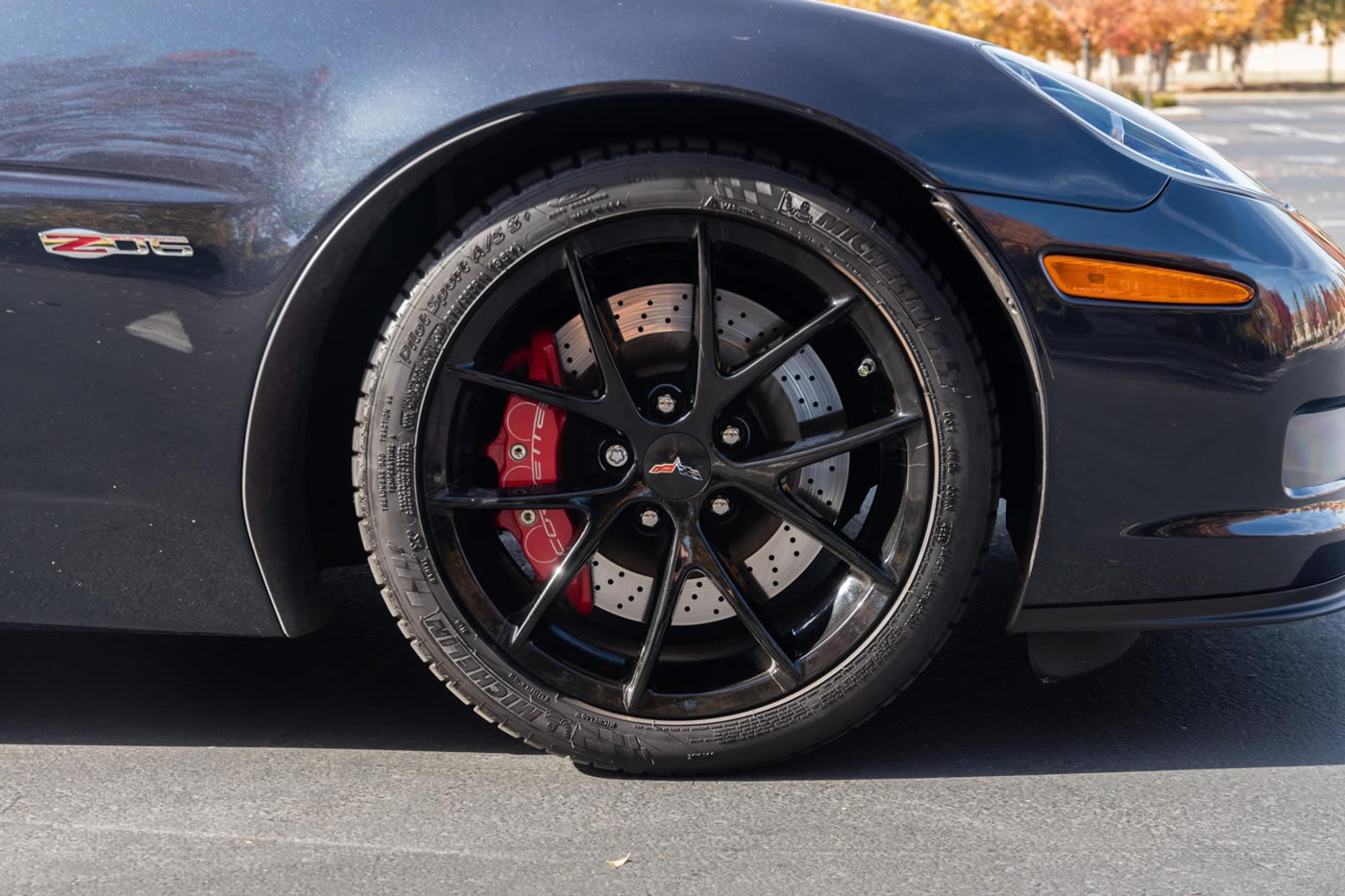 2013 Corvette Z06 in Night Race Blue Metallic