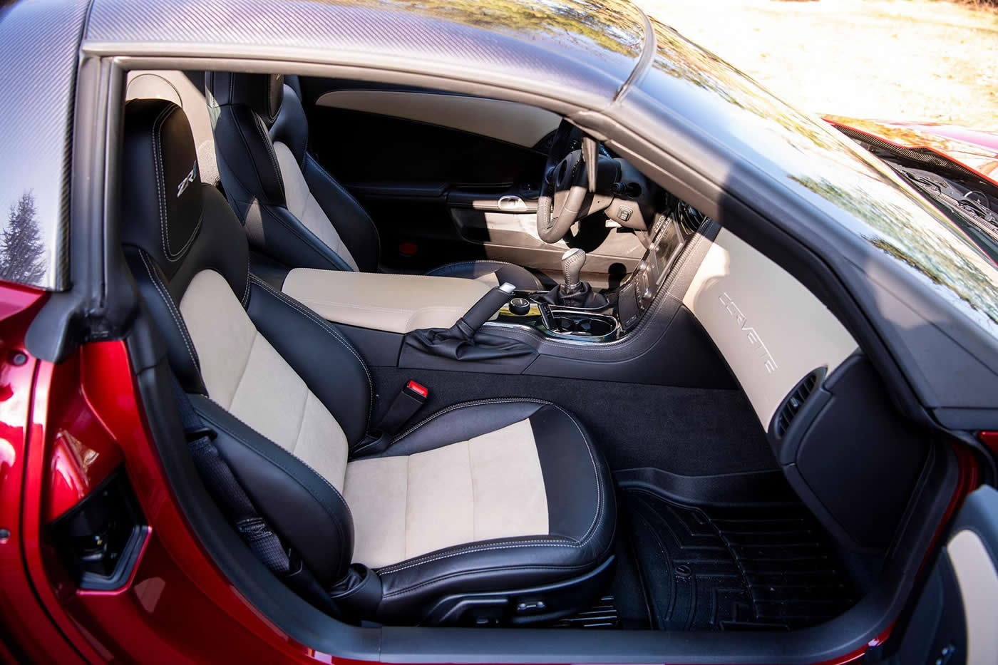 2013 Corvette ZR1 in Crystal Red Metallic