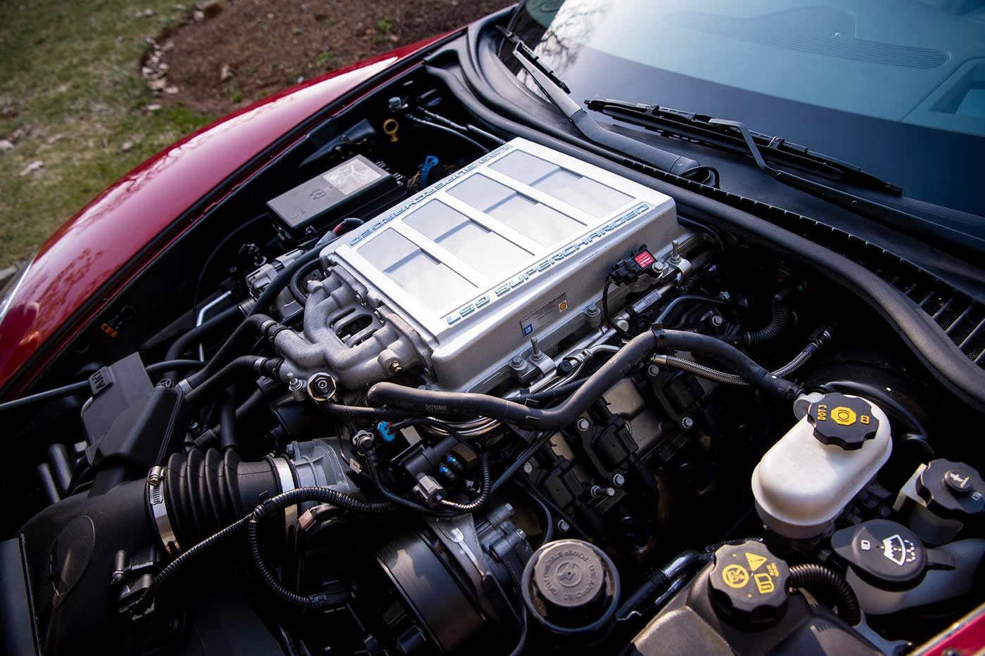 2013 Corvette ZR1 in Crystal Red Metallic