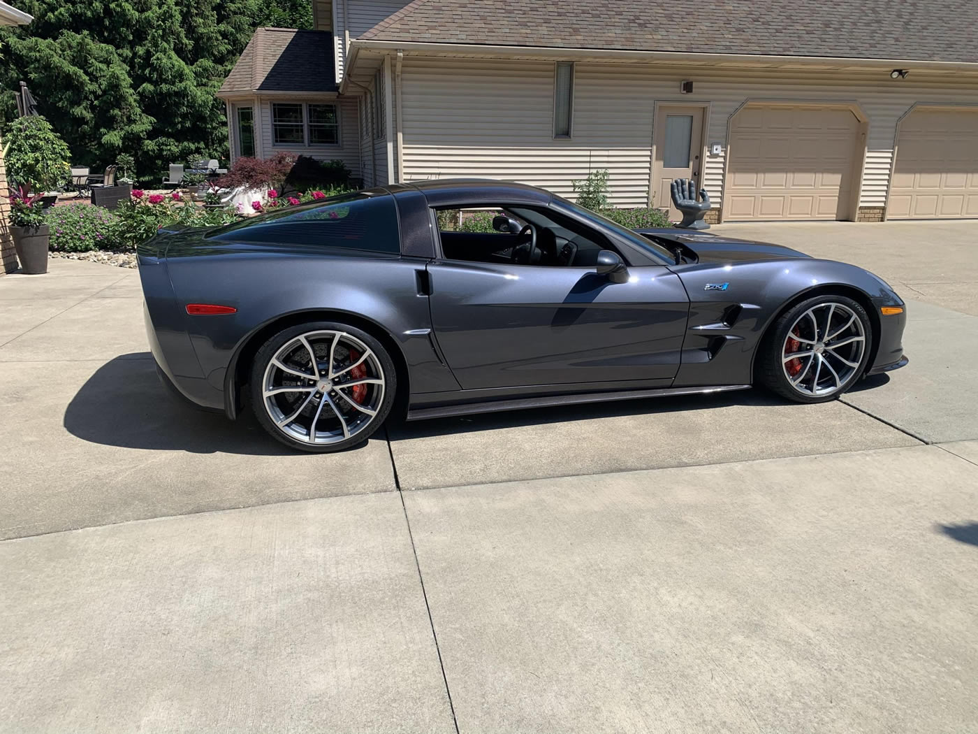 2013 Corvette ZR1 in Cyber Gray Metallic