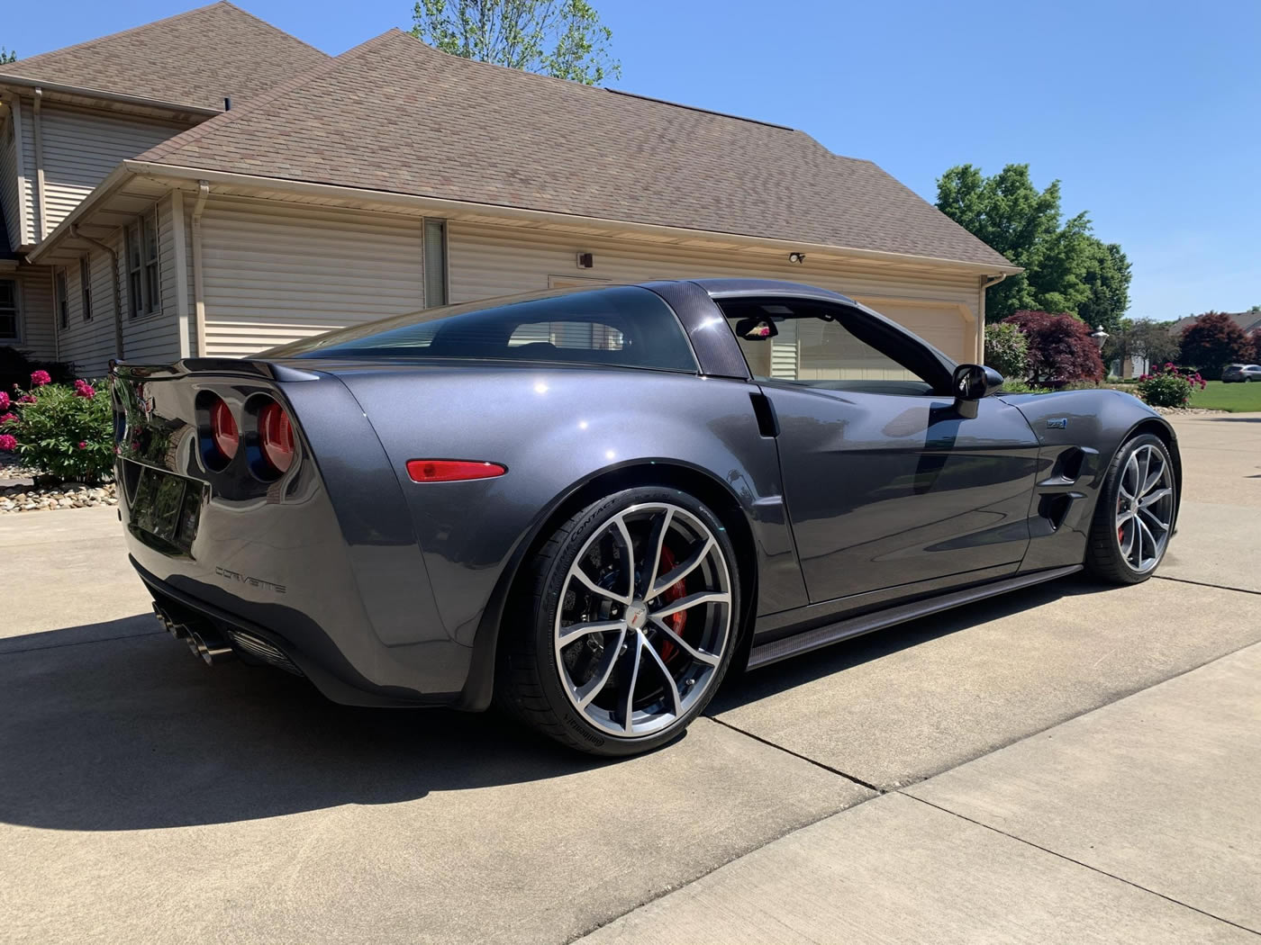 2013 Corvette ZR1 in Cyber Gray Metallic