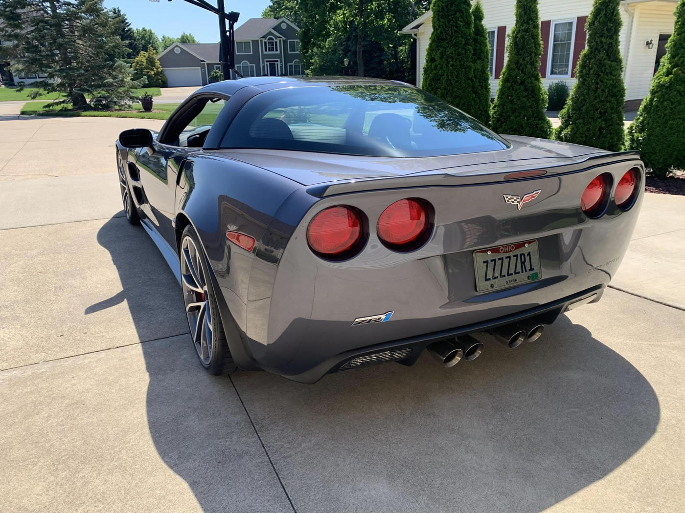 2013 Corvette ZR1 in Cyber Gray Metallic