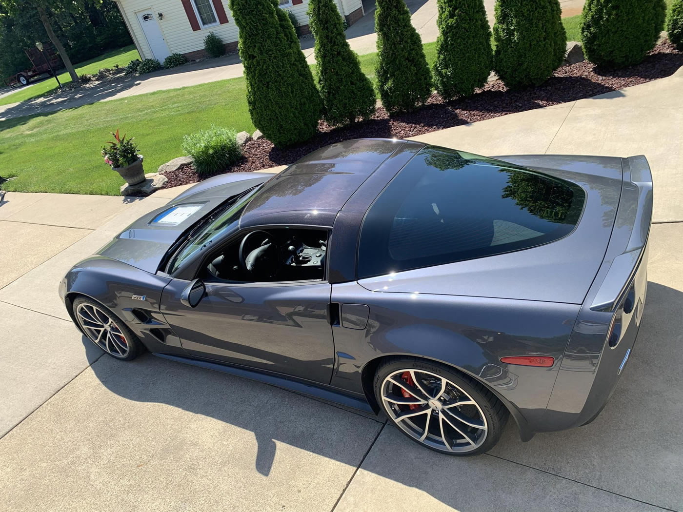 2013 Corvette ZR1 in Cyber Gray Metallic