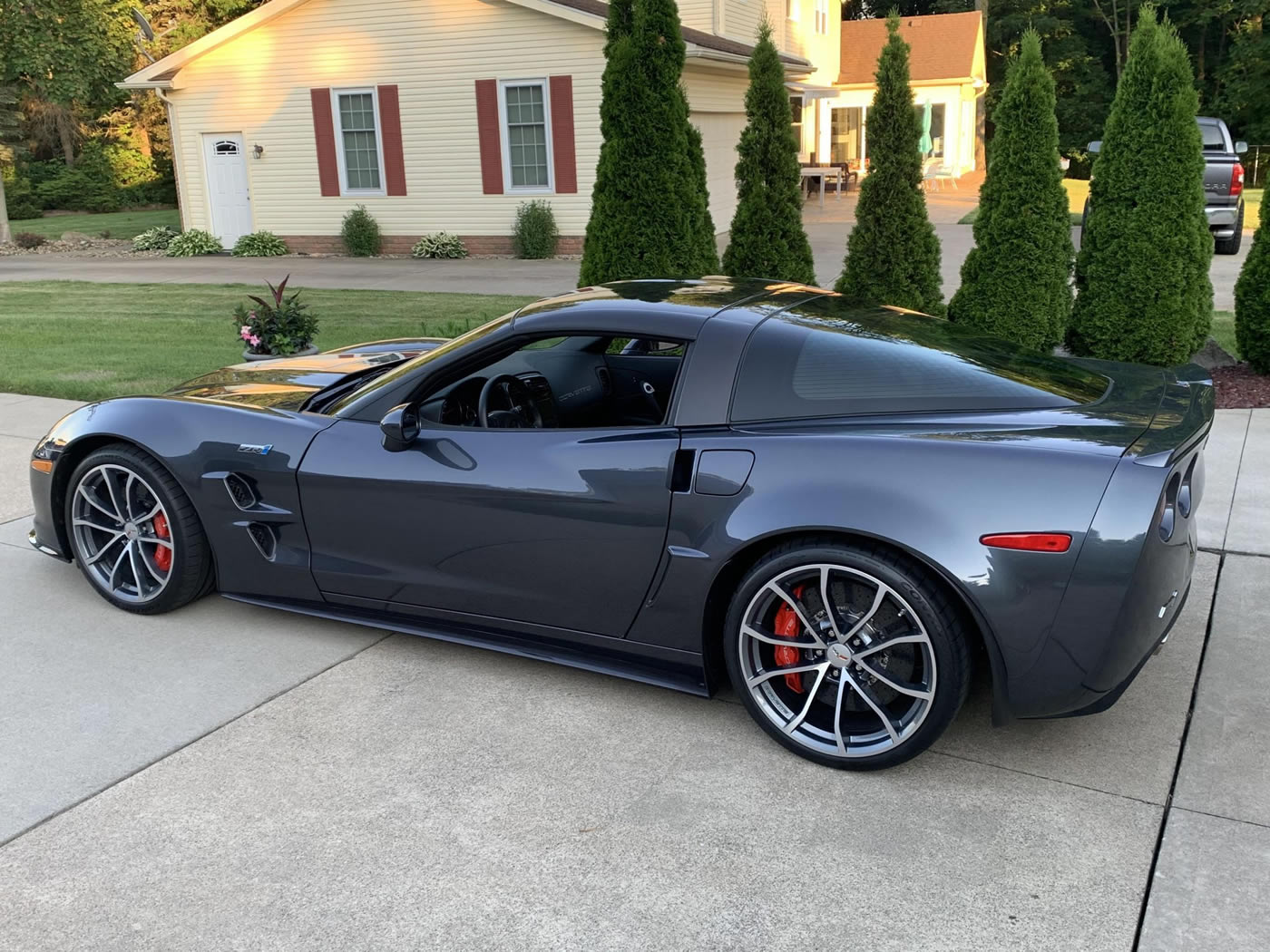 2013 Corvette ZR1 in Cyber Gray Metallic