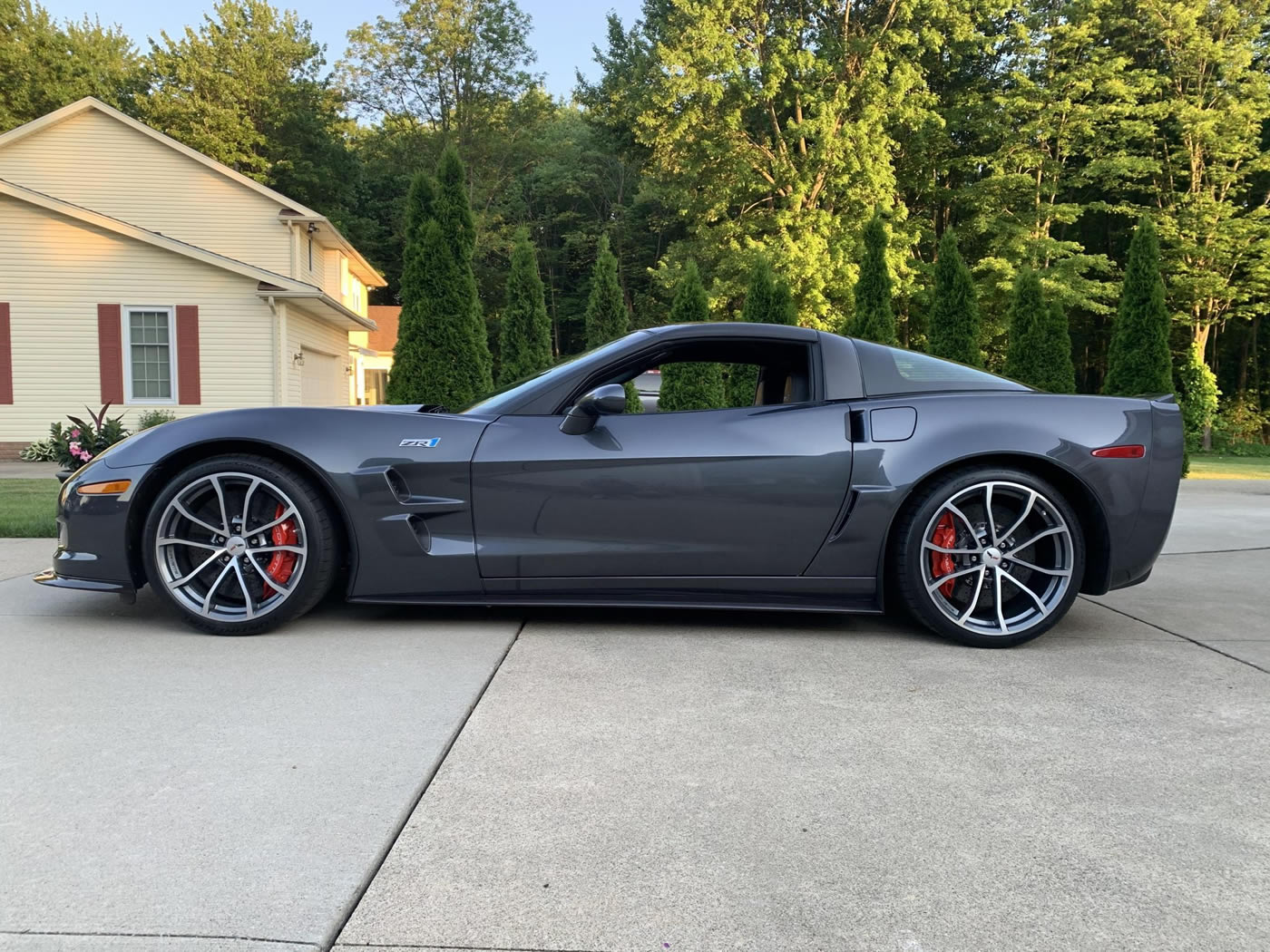 2013 Corvette ZR1 in Cyber Gray Metallic