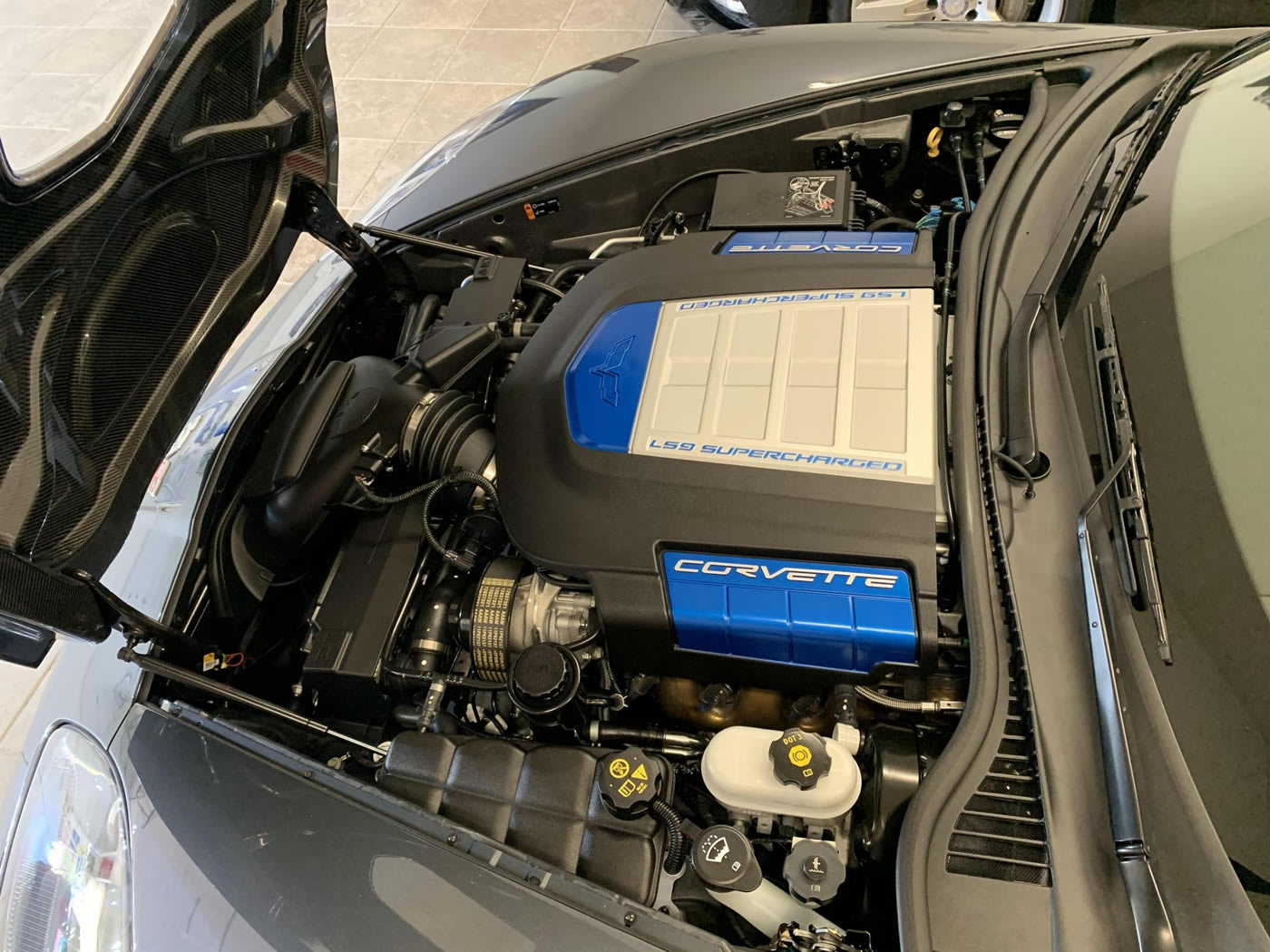 2013 Corvette ZR1 in Cyber Gray Metallic