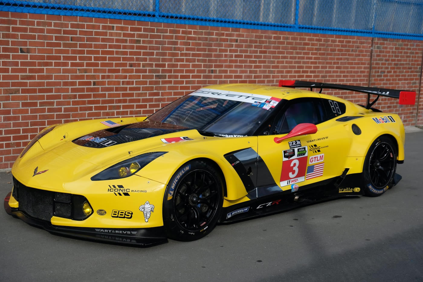 2014 Chevrolet Corvette C7.R GT Factory Race Car Number 003