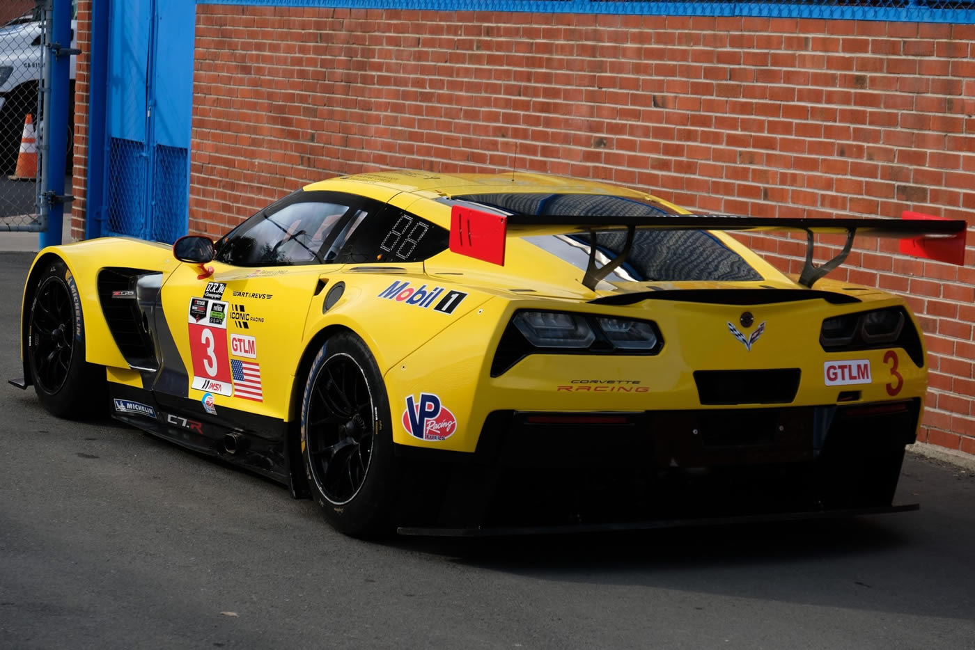 2014 Chevrolet Corvette C7.R GT Factory Race Car Number 003