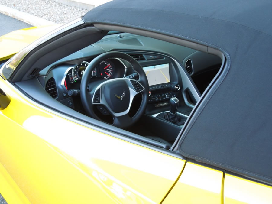 2014 Corvette Stingray Convertible in Velocity Yellow