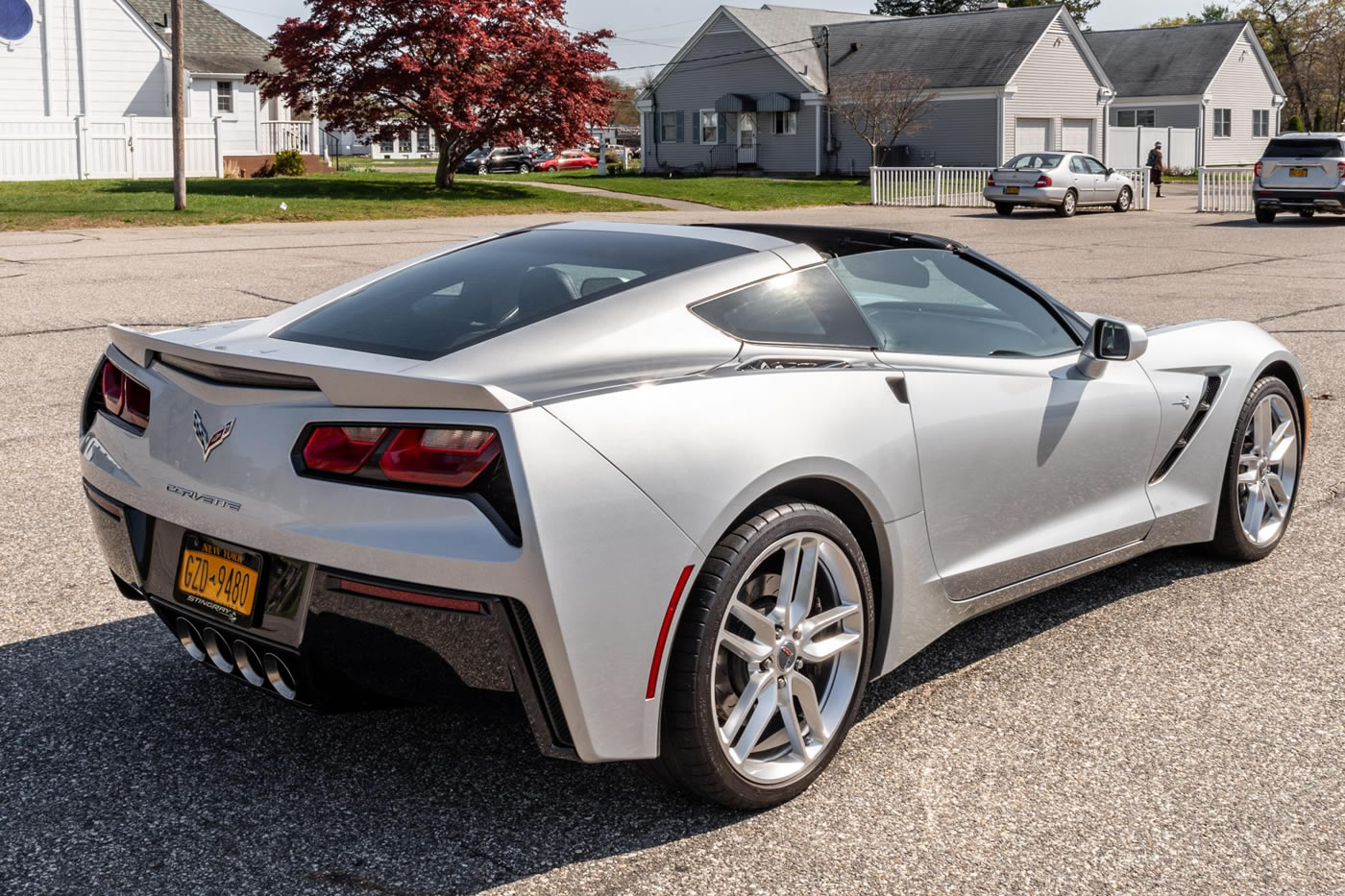 2014 Corvette Stingray Coupe in Blade Silver Metallic